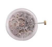 Bortivier 1 Piece Radiation-Up Pendulum Skeleton Movement Pendulum Adjustment Radial Pattern Watch Movement