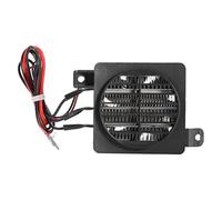 Bortivier 1 Piece Thermostatic Ceramics Fast Heating Air Dehumidification DC Fan Heater PTC Fan Heater DIY Accessories (24V 200W)