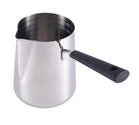 Bortivier 1000Ml Butter Warmer Stainless Steel Milk Warmer Pot with Handle Butter Pan Turkish Coffee Pot Chocolate Melting Pot