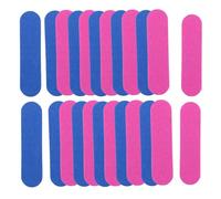 Bortivier 100Pcs Nail Files Double Color Wooden Mini Buffer Sanding 180/240 Disposable Manicure Tools