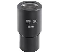 Bortivier 10X Microscope Eyepiece Wide Angle Optical Lenses Adapter Field 18mm Professional Ocular Lens Standard