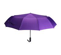 Bortivier 12 Ribs Handheld Folding Umbrella Windproof Compact Travel,Auto Open/Close Large Rain Umbrellas for Mens Women-