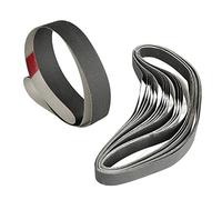 Bortivier 15PCS 1 Inch X 30 Inch 600/800/1000 Grit Sanding Belts Grinding Polishing Aluminum Oxide