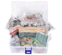Bortivier 1818PCS DIY Electronics Components Kit Assortment Resistors PCB Potentiometer Resistanc