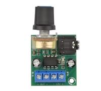 Bortivier 1PC LM386 10W Mono Audio Amplifier Board 3.5mm DC 3-12V Adjustable Volume Mini AMP Module Volume Control