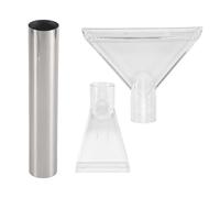 Bortivier 1Set Carpet Cleaner Nozzles Universal 38mm Cleaner Nozzle Suction Floor Nozzle Swivel Head Carpet Clean Parts Wet Dry