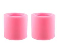 Bortivier 2 Pack Bee Candle Moulds Silicone Bee Mould for Homemade Beeswax Candle, Mini Soap