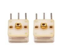Bortivier 2 Pcs 223F Style Dual 20pF Variable Capacitor for FM Radio