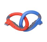 Bortivier 2 Pcs/pack Home One Trip Grips Shopping Grocery Bag Holder Handle Carrier Lock Kitchen Tool:Multicolor random