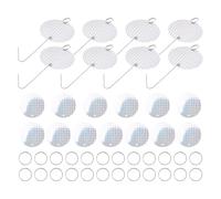 Bortivier 24PCS/Set Bird Repellent Discs Reflective Hanging Device to Keep Birds Away Like for Pigeons