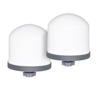Bortivier 2Pc Replacement Ceramic Filter Magnetized Mineral Water Purifier Water Filter Ceramic Hemisphere Water Filters