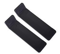 Bortivier 2PCS Guitar Floating Tremolo Bridge Shim,for Guitar Bridges Adjustment&Tuning Electric Guitar Bridge Replacement Tool Black Plastic