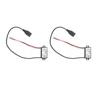 Bortivier 2X Car Power Converter DC 12V to 5V 3A Voltage Converter with Single USB Adapter Connectors for Phone Charging Car Audio