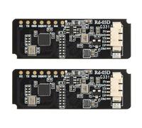 Bortivier 2X Rd-03D 24G Multi-Target Human Motion Trajectory Localization and Tracking Radar Module on-Board PCB Antenna