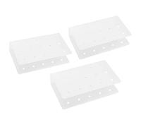 Bortivier 3 Pcs Lollipop Holder 15 Hole Clear Acrylic Cake Stand Display Lollipop Stand Holder Display for Weddings Party