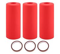 Bortivier 3 Pcs Silicone Wrap for Sublimation Skinny Tumblers 20Oz Reusable Silicone Wrap Mug Clamp for Full Wrap Tumbler Blank