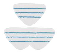 Bortivier 3Pcs Steam Mop Replacement Pads Triangle Washable Cloth Cleaning Floor Microfiber Pad Steam Mop Fittings
