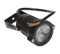 Bortivier 4Pcs LED Garden Lights 3W 220V Outdoor Spotlight with Spike IP65 Waterproof Garden Landscape Decorative Lamp Green
