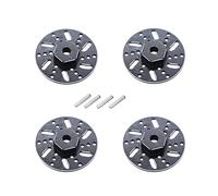 Bortivier 4Pcs Metal 9mm Wheel Hex Adapter Brake Disc for 1603 SG1603 SG1604 UD1601 UD1603 UD1604 1/16 RC Car Upgrades Parts,3