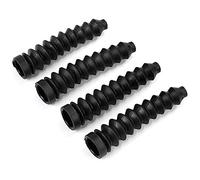 Bortivier 4Pcs RC Car 8MM Tower Shaped Bellows Damping Dust Cover Kit for 1/5 Baha Km Baja 5B 5T 5Sc Parts