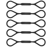 Bortivier 5Pcs Musical Instruments Trumpet Slide Stopper Silicone Stopper Ring Trumpet Accessory Replacement