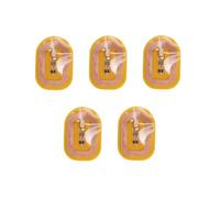 Bortivier 5Pcs NFC Flash Nail Sticker LED Bare Chip Intelligent Nail Lamp Nail Sticker Enhancement, Light