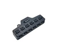 Bortivier 6 Ports Quick Splitter Quick Connect Out Line Splitter Lighting LED Strip Model Lghts Railway Layout