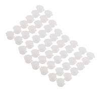 Bortivier 8 Strips/48 Pots 3Ml Empty Paint Strips Paint Cup Pots Plastic for Classrooms Schools Painting Arts Crafts Supplies