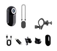 Bortivier Camera Digital Video Audio Recorder 1080P HD 0.96 Inch Screen Action Camcorder Bodycam A