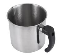 Bortivier Candle Making Pouring Pot, 44 Oz Double Boiler Wax Melting Pot, Candle Making Pitcher, Heat- Handle