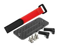 Bortivier Carbon Fiber Battery Tray ESC Receiver Mount for SCX10 Capra 1/10 RC Car LCG Chassis Lower Center of Rails