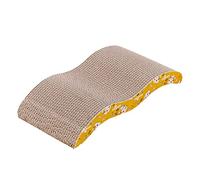 Bortivier Cat Scratcher Cardboard Cat Scratch Pad with Premium Scratch Textures Design Cat Scratching Pad
