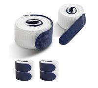 Bortivier Catheter Leg Bag Straps 4-Pack Set-Urinary Drainage Bag Straps Featuring Elastic Fabric Comfortable Silicone Grips