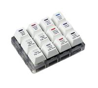 Bortivier Cherry MX2A Key Switch Tester 12-Key Mechanical Keyboard Sampler Switch Testing Tool for Mechanical Keyboard