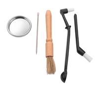 Bortivier Coffee Machine Cleaning Set Coffee Grinder Brush Coffee Machine Group Head Cleaning Brush with Coffee Machine Filter