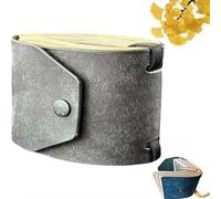 Bortivier Compact Leather Wrap Wallet Access Cash Holder for Efficient Wallet Management B