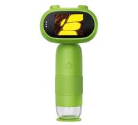 Bortivier Digital Microscope Handheld Microscope with 2inch IPS Screen 1000X Portable Pocket Microscope for Kids Adults PC View