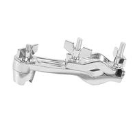 Bortivier Drum Clamp Holder Clamp Drums Set Drum Mount Bracket Clamp Percussion Stand Drum Accessories