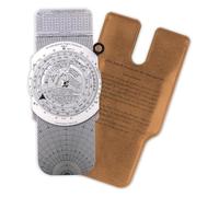 Bortivier E6B Metal Flight Computer,Aviation Aluminum Flight Computer,Aviation Pilot Calculator Standard Flight Training B