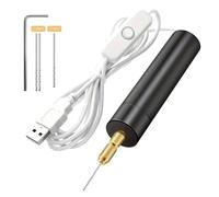 Bortivier Electric USB Mini Drill Kit USB Drill Rotary Tools Engraver Pen Drilling Jewelry Tools with Drill Bits Power Tools
