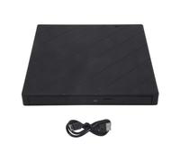 Bortivier External CD/DVD Drive for Laptop, 7 in 1 USB Ultra-Slim Portable CD/DVD Player Burner, Burner Writer External Disk Drive