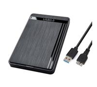 Bortivier For SSD& HDD Compatible 2.5" to USB3.0 External Enclosure Mobile Hard Drive Case with USB3.0 Cable for USB Storage Box