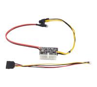 Bortivier High Power 300W 12V DC5.5X2.5MM Input DC-ATX PSU ATX Switch Mining PSU 24Pin MINI ITX DC ATX ATX Power Supply 12V 300W Power Supply