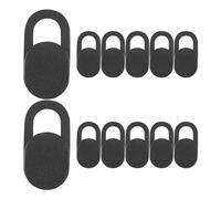 Bortivier Laptop Slide 12 Pack, Ultra Thin Laptop Camera Cover Slide for, Computer, Laptop, PC