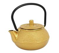 Bortivier Mini Japanese Style Cast Iron Tea Kettle Tetsubin Small Teapot Tea Pot 50ml, Easy to Carry