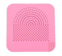 Bortivier Paper Quilling Board Quilling Knitting Board Quilling Tool Quilling Grid Board Husking Board with Pins Pink
