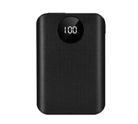 Bortivier Power Bank Box 3X18650 Battery Pack DIY Smart Charge Fast Charger LED Light for Cell Phone Tablet