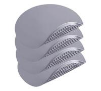 Bortivier Silicone Microwave Mat - Round 12inchx12inch - 4pcs Heat Multifunctional Mat, Splatter Guard, Trivet, Hot Pad