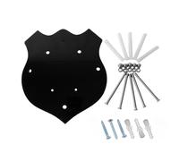 Bortivier Sword Stand Wall Mounted Sword Wall Card Acrylic Sword Wall Display Card Shield Sword Stand