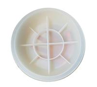 Bortivier Terrazzo Concrete Candle Cup Vessel Silicone Mold Epoxy Resin Clay Large Bowl Storage